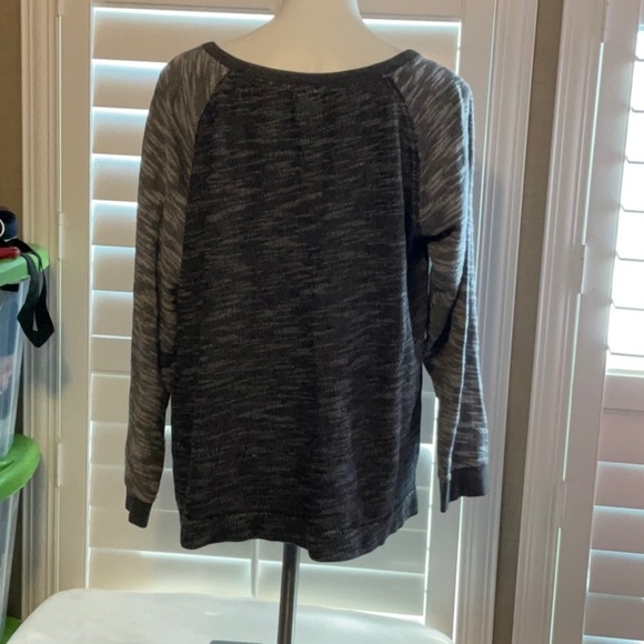 Champion Men's Crewneck Sweater - Black and Gray - Picture 3 of 7